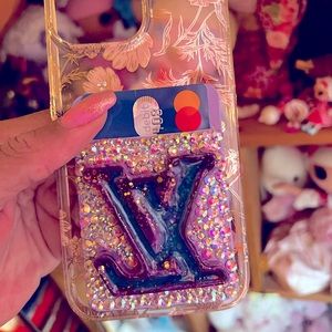 Bling Handmade Card Wallet for Phone or Accessory